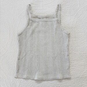 Zara Girls' Ribbed Lightweight Knit Tank Top Sz 13-14